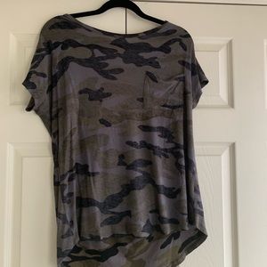 BP Camo T-Shirt with Ribbed Back